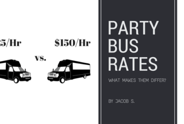 Why Are Party Bus Rates So Different
